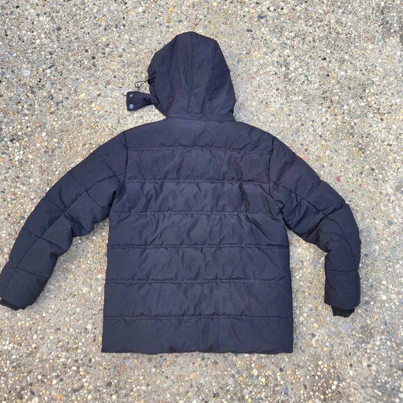 ❄️Wantdo Men's Puffer Coat Insulated Windproof Winter Jacket with Fixed Hood Bla - Picture 4 of 12